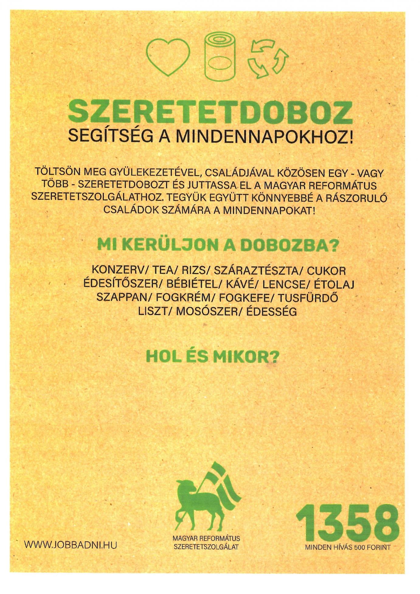 Szeretetdoboz
