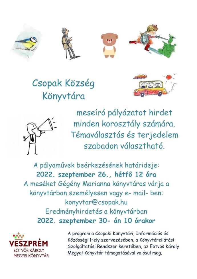 Meseíró pályázat